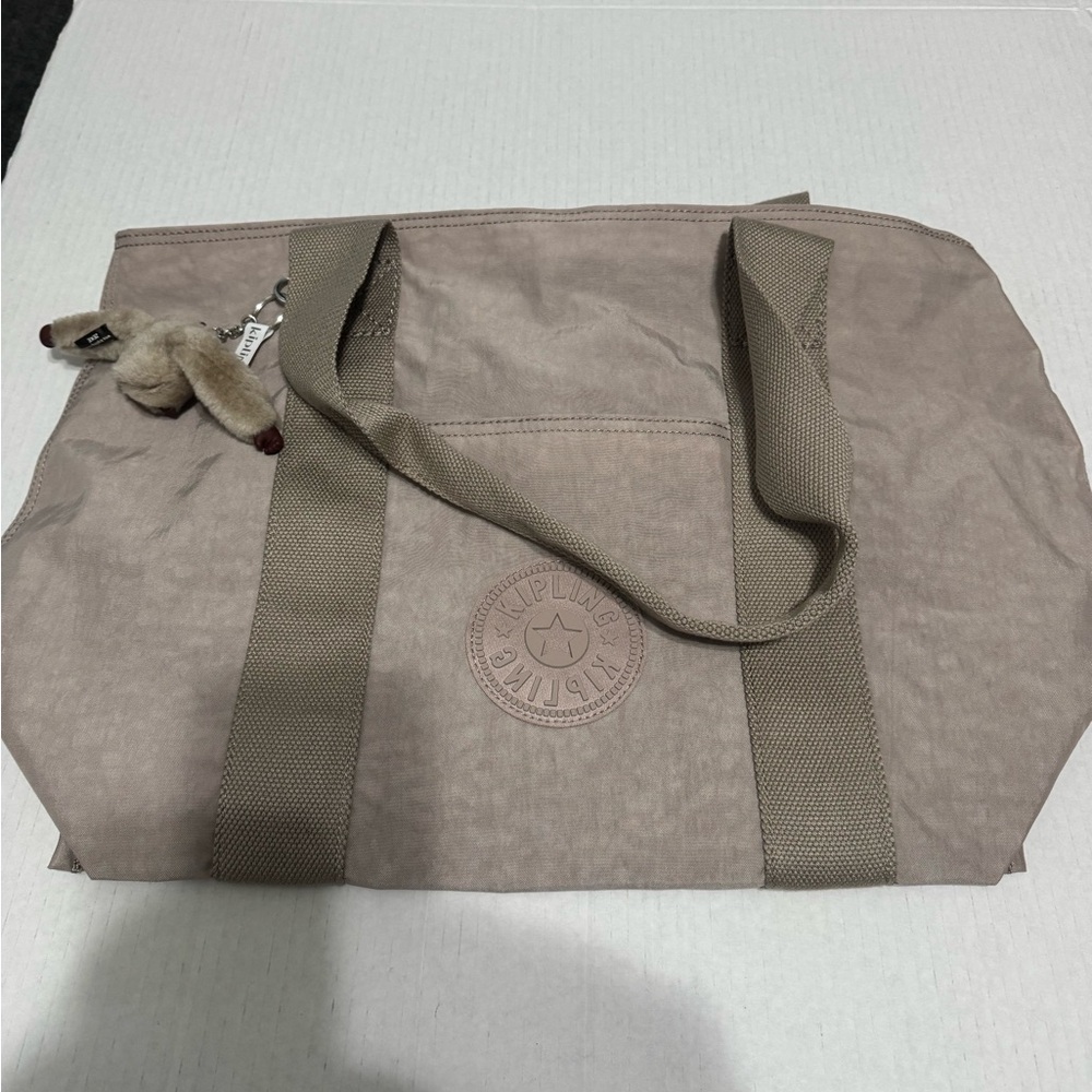 Kipling Tan ERA M 2GT  Duffel Bag